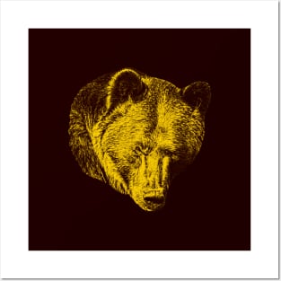 Brown bear Posters and Art